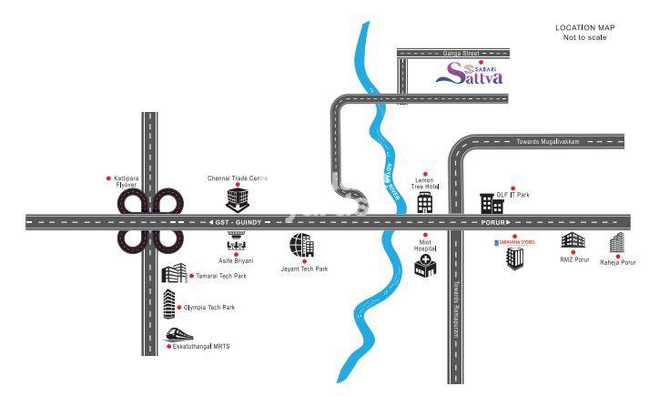 Newry Sabari Sattva Location Image