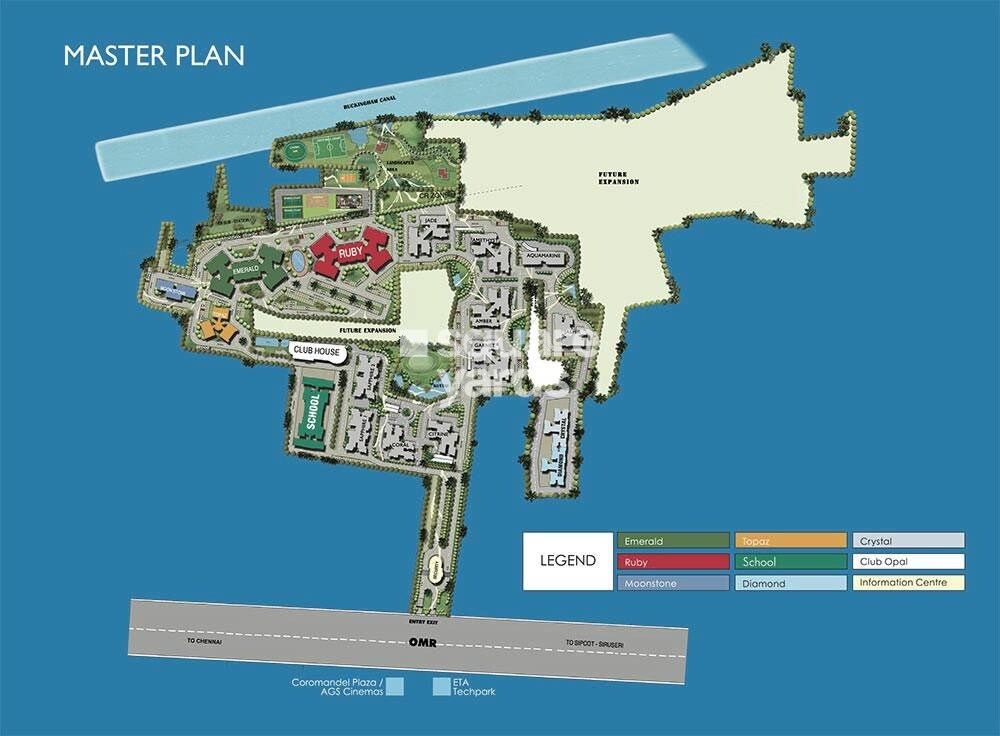 Olympia Opaline Master Plan 1