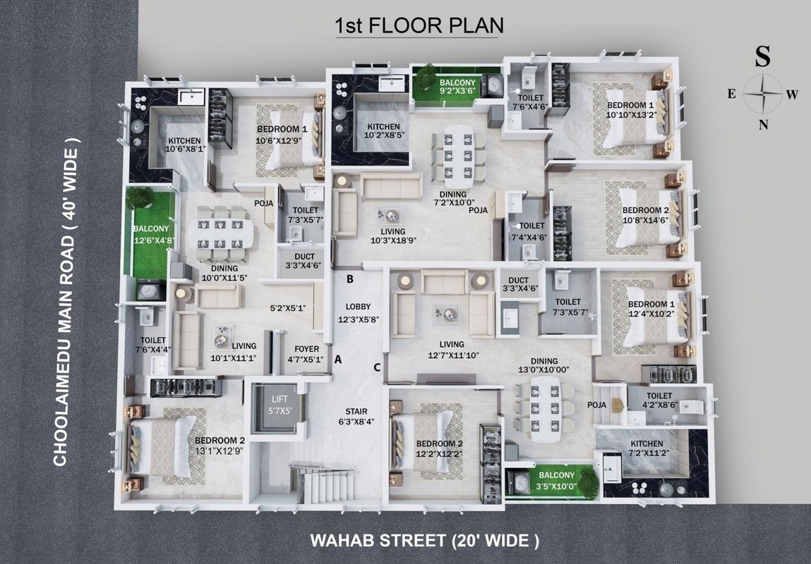 Opera Anandam Floor Plans