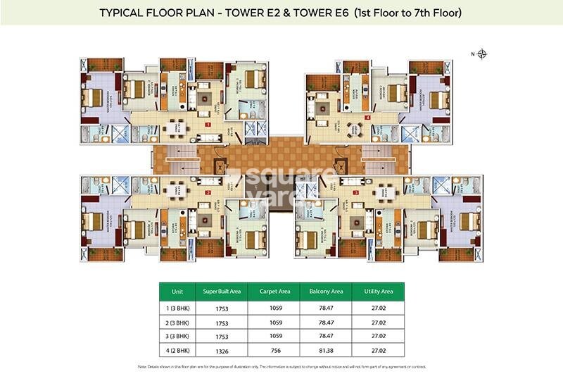Ozone Greens Perumbakkam Floor Plans 6