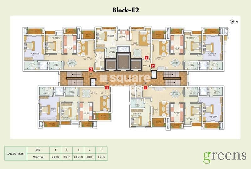 Ozone Greens Perumbakkam Floor Plans 1