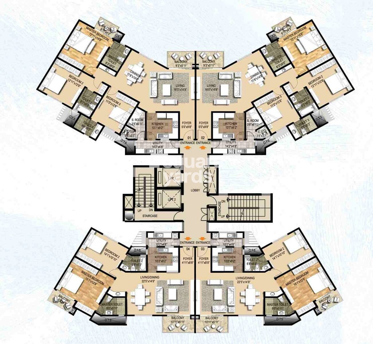 Ozone The Metrozone Floor Plans 1