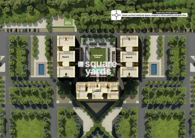 pacifica aurum  pride towers project master plan image1