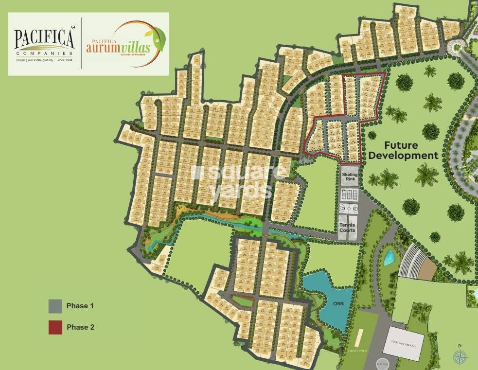 Pacifica Aurum Villas Master Plan 1
