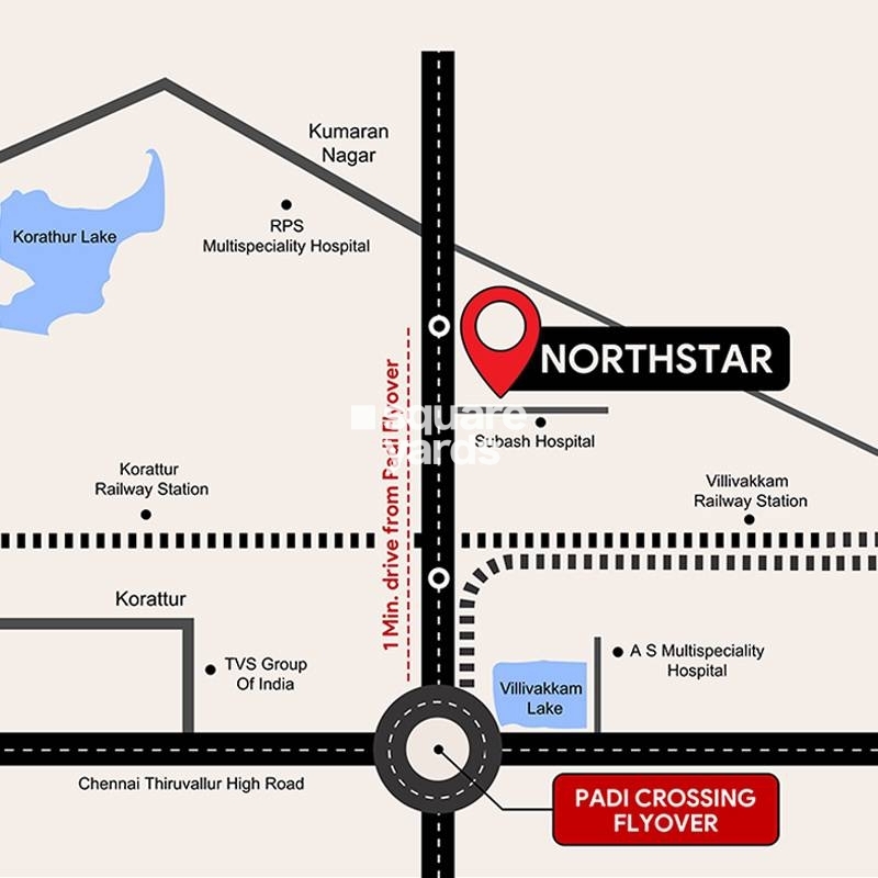 Pavani North Star Location Image