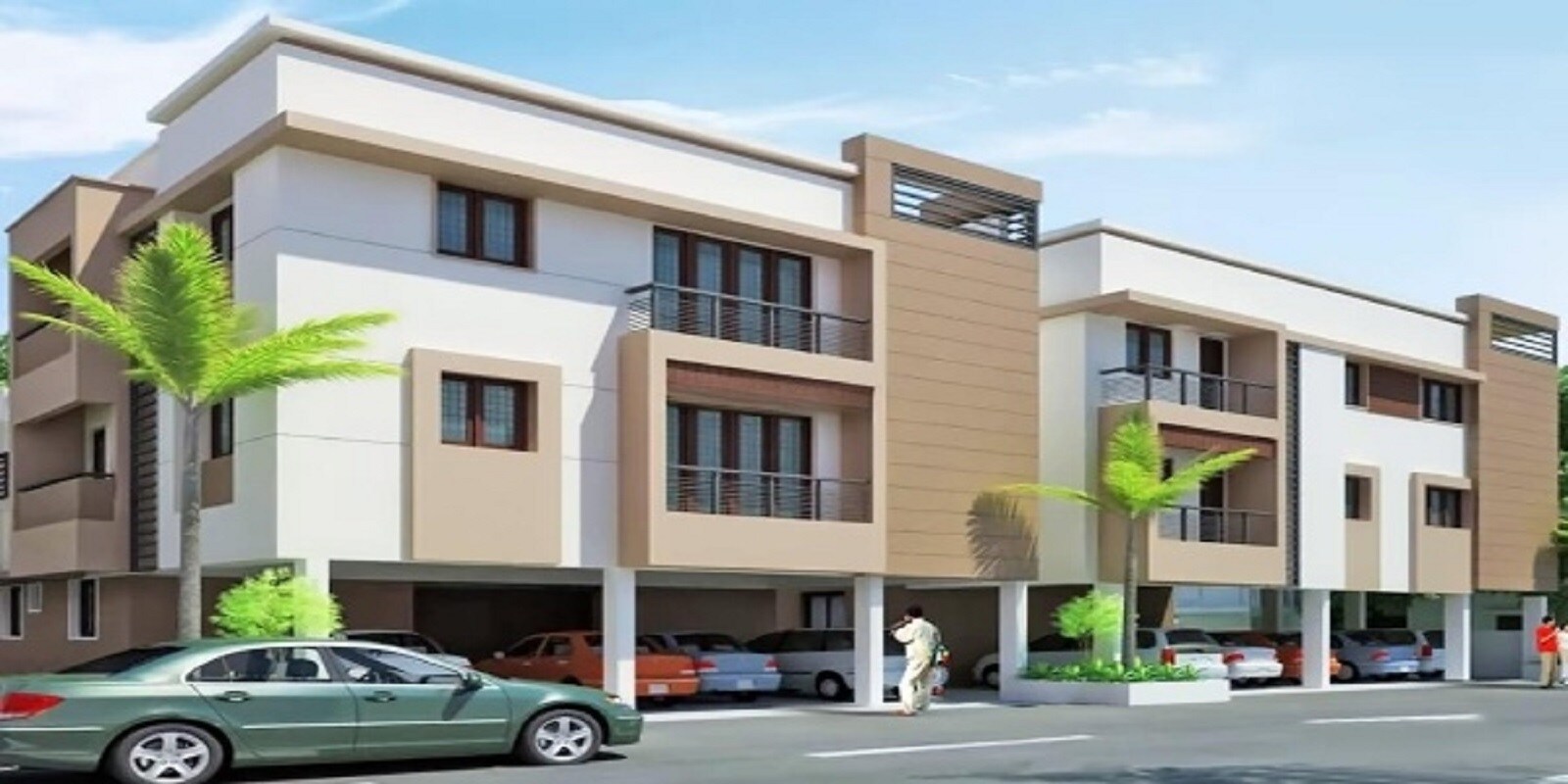 Pavani Palms residential project in Surappattu