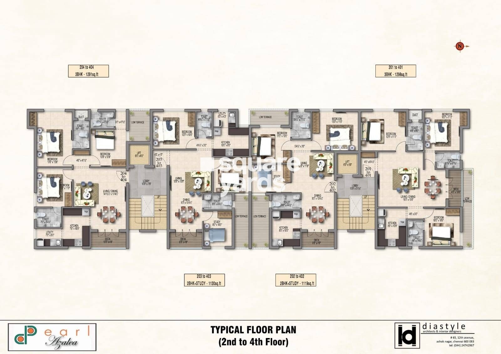 Pearl Azalea Floor Plans