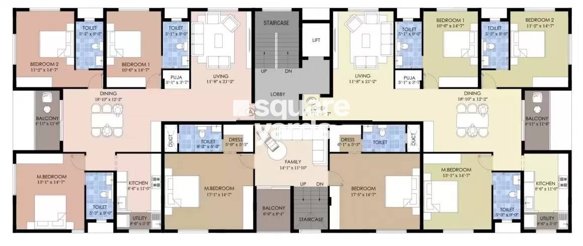 Pearl KR Orchid Floor Plans