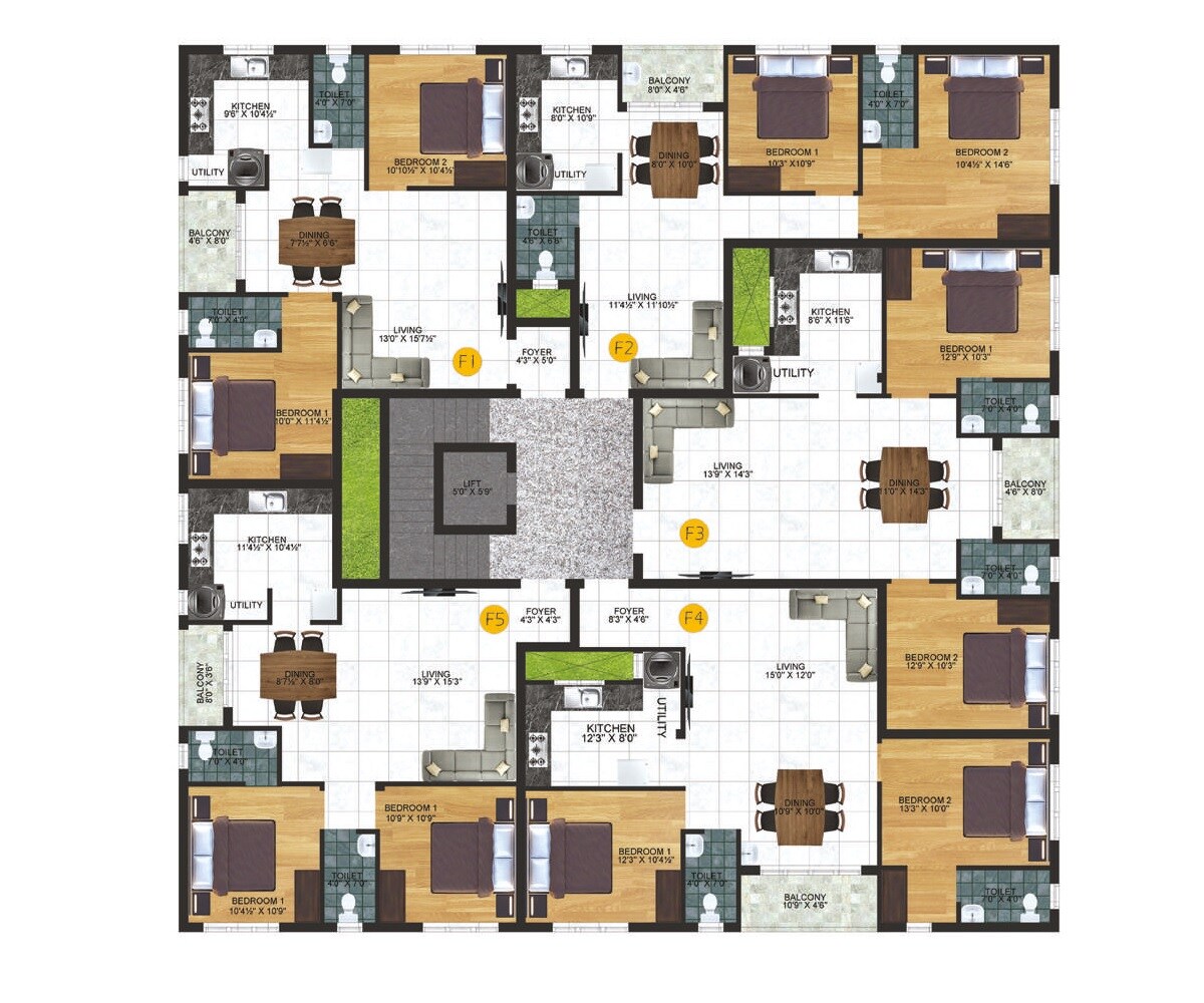 Poorna Royal Sabari Apartments