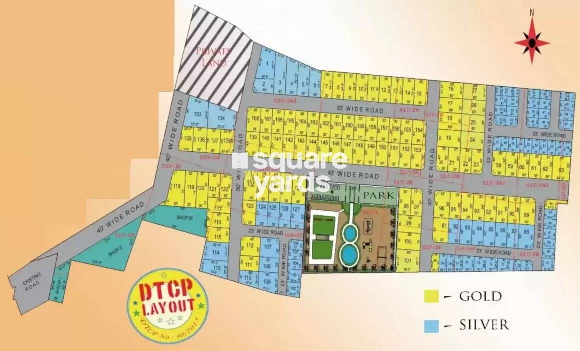 Poovai Thiruvalluvar Nagar Master Plan Image