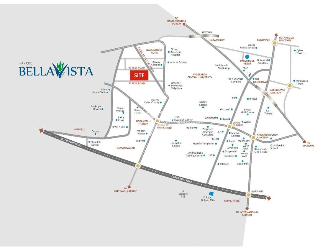 Prestige Bella Vista Location Image