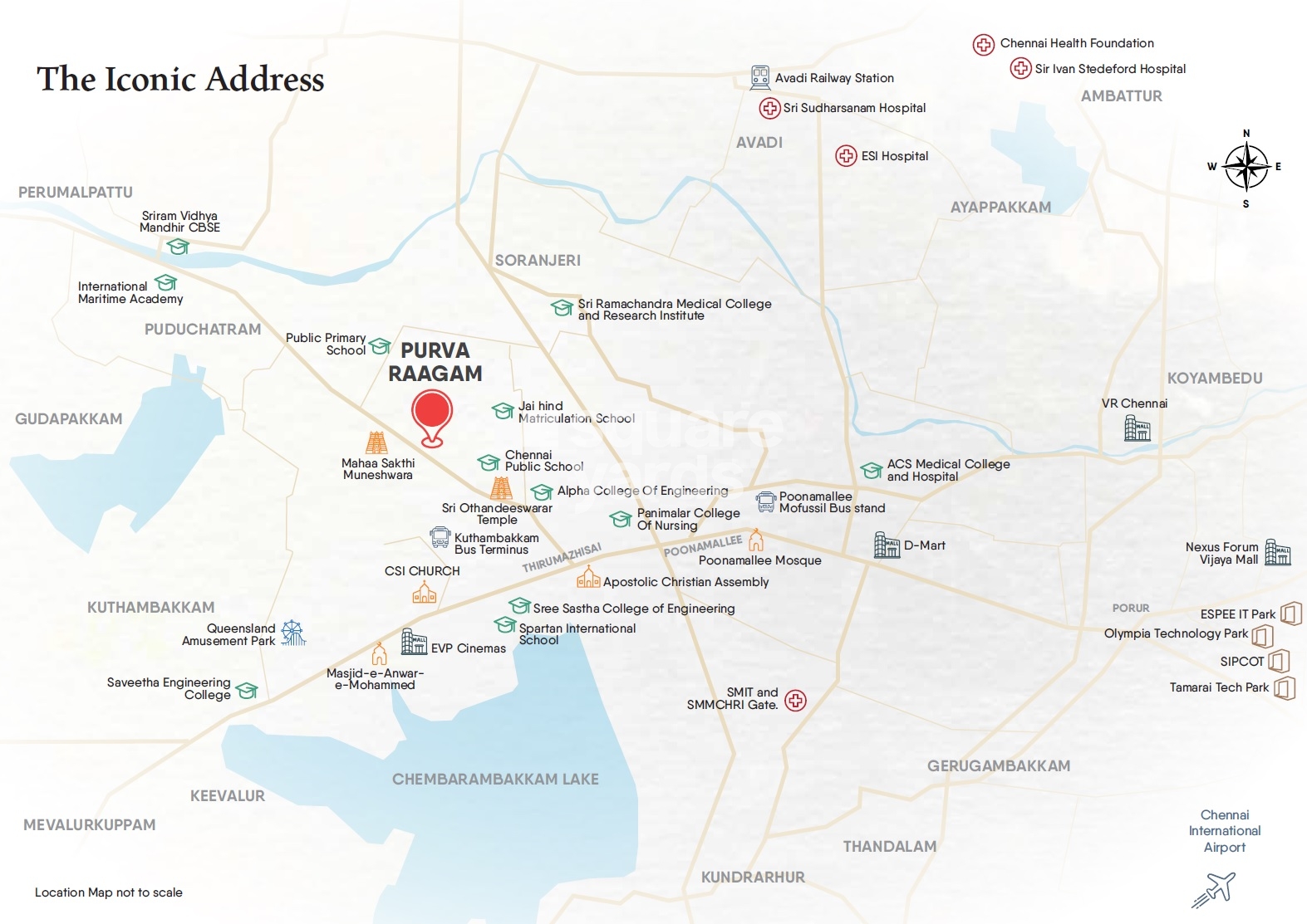 Puravankara Plots Location Image