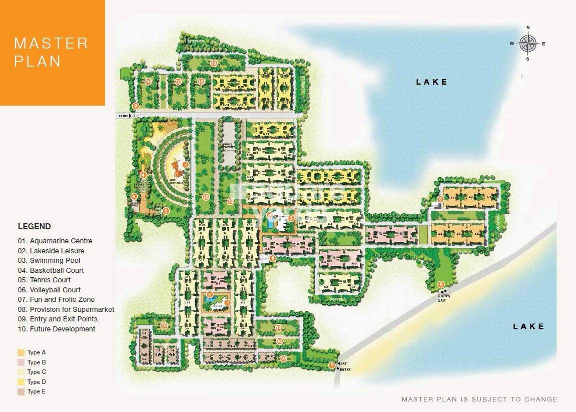 Puravankara Windermere Master Plan Image