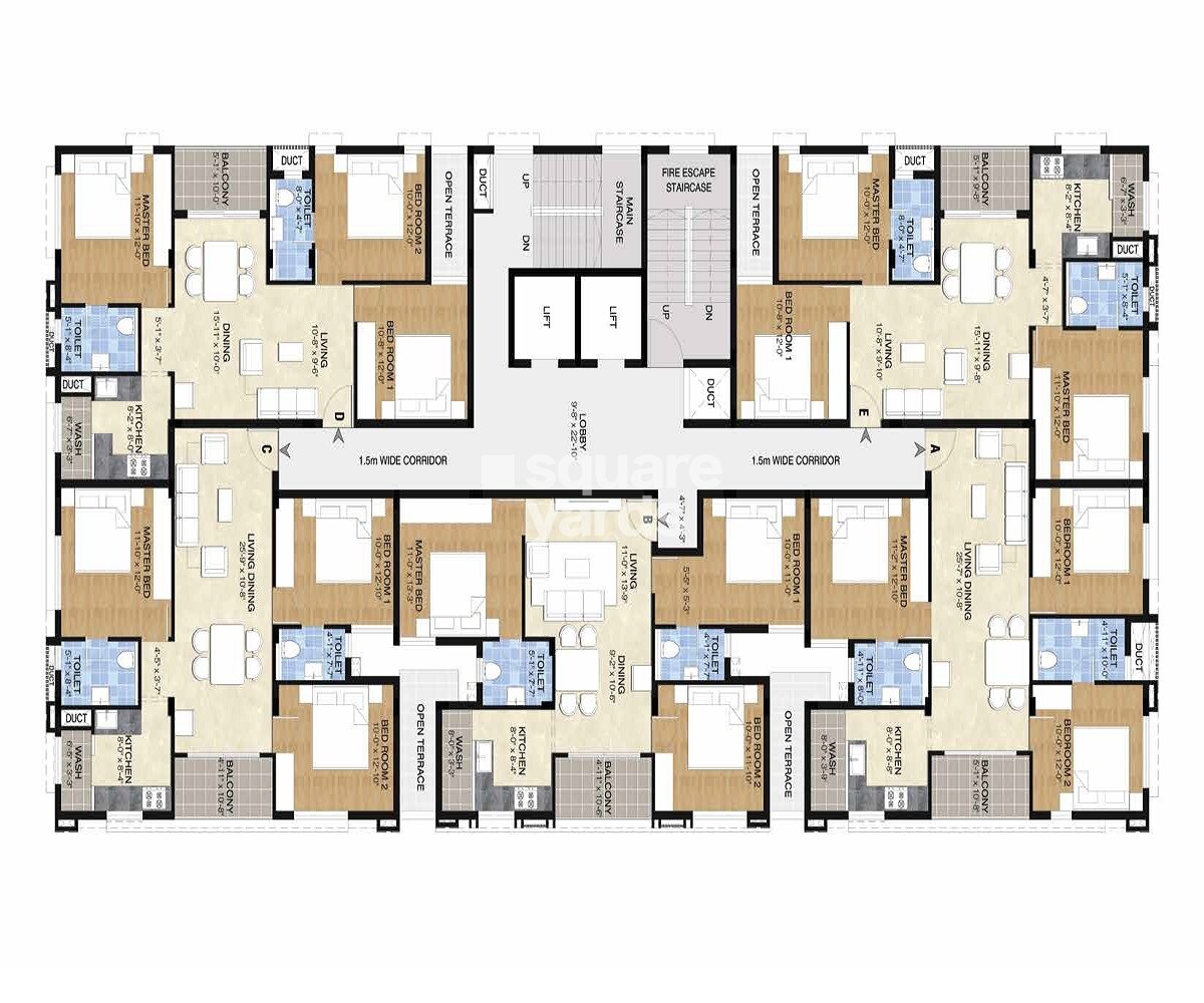 Pushkar Epica Floor Plans