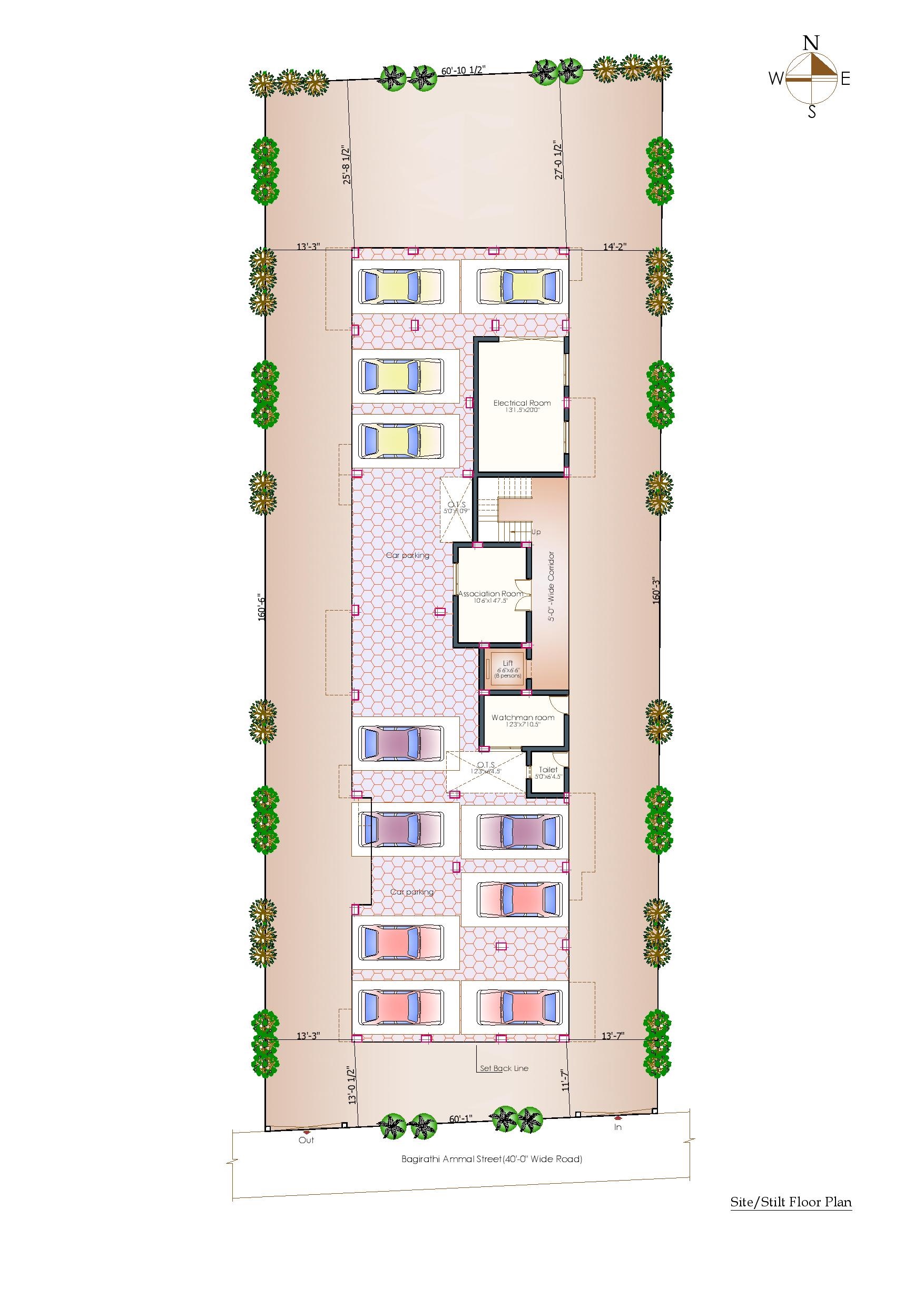 Pushkar Jayalakshmi Manicakam Villa Floor Plans