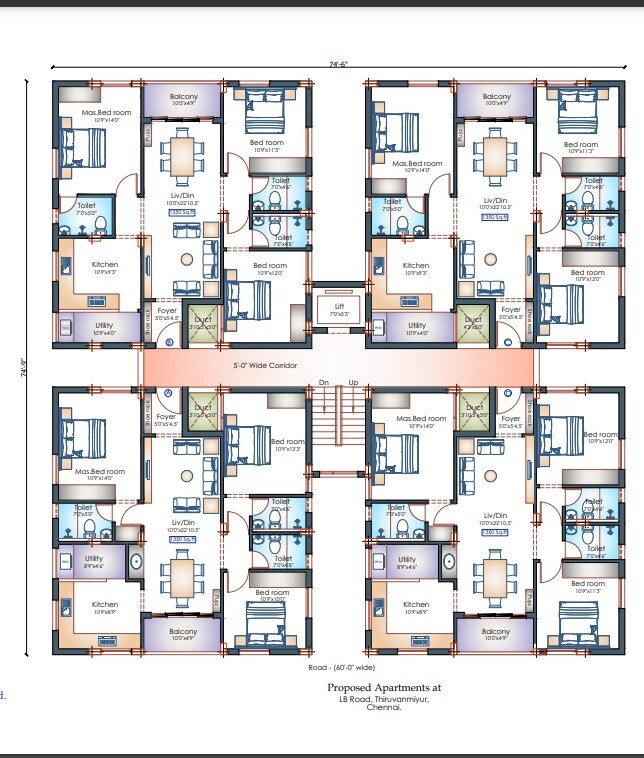 Pushkar Serenity Floor Plans