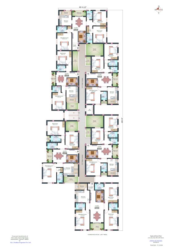 Pushkar Temple Ridge Floor Plans