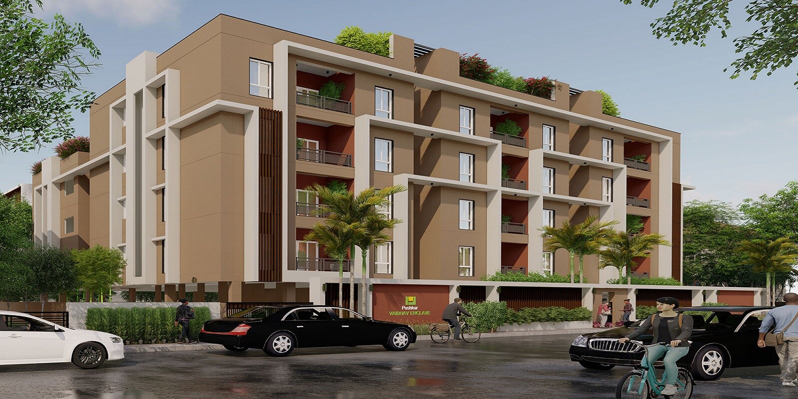 Pushkar Vaibhav Enclave residential project in Korattur