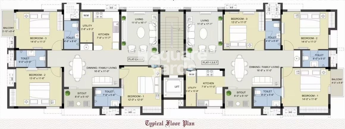 Radiance Rajshri Floor Plans