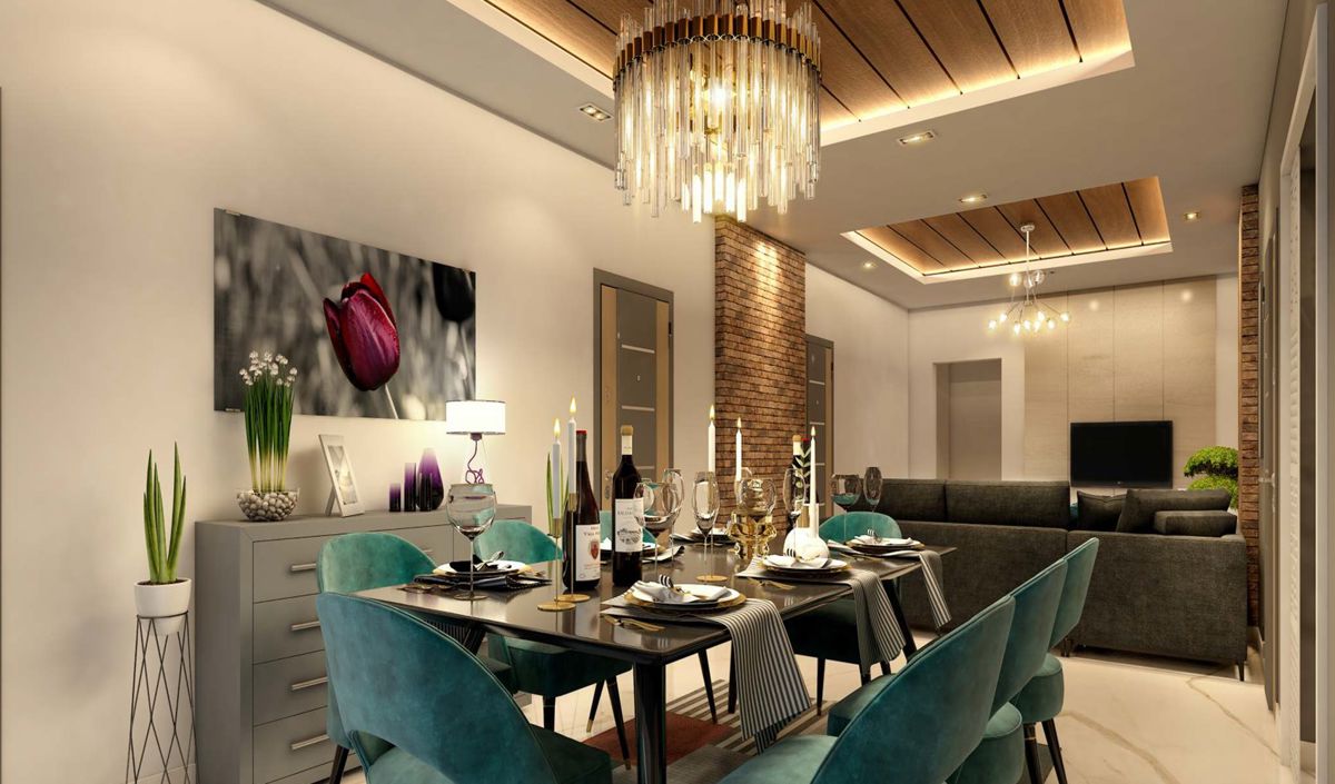 Rainbow Girnar Apartment Interiors