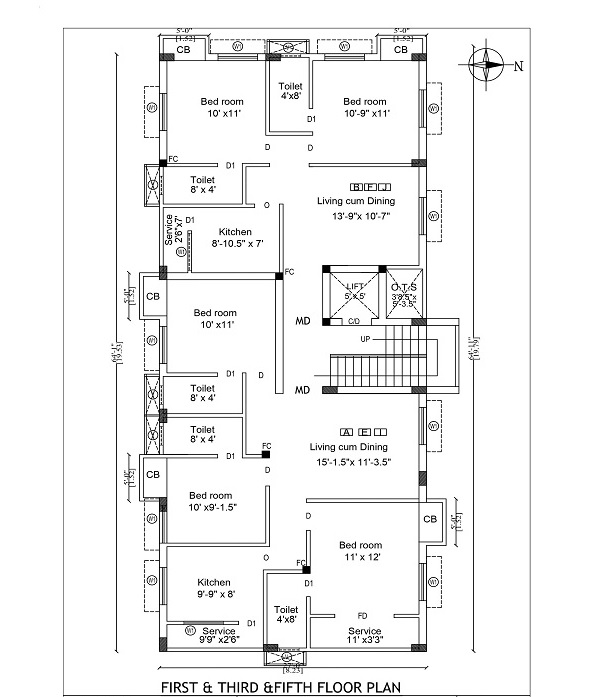 Rajni Lakshmi Villa Floor Plans