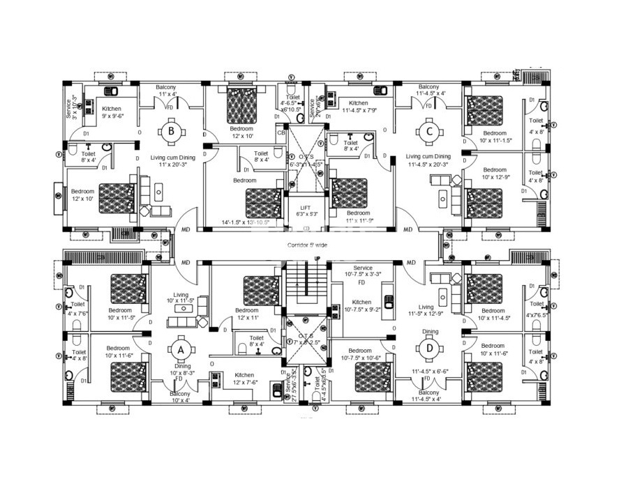 Rajnis Sun Shine Floor Plans