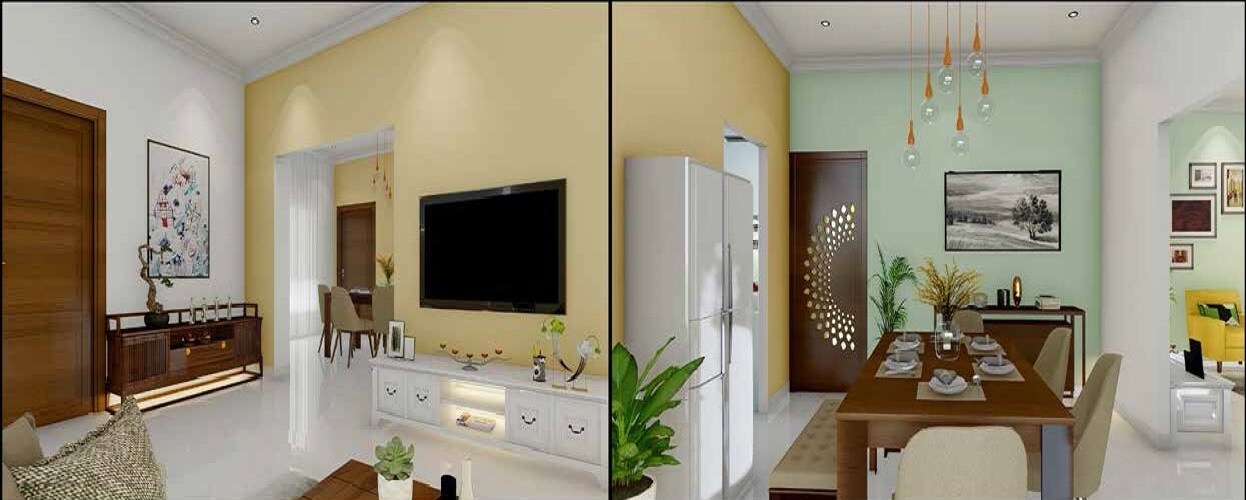 Ramaniyam Anugraha Apartment Interiors