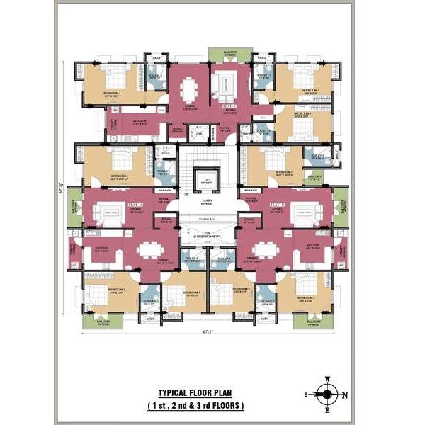 Ramaniyam Lotus Floor Plans