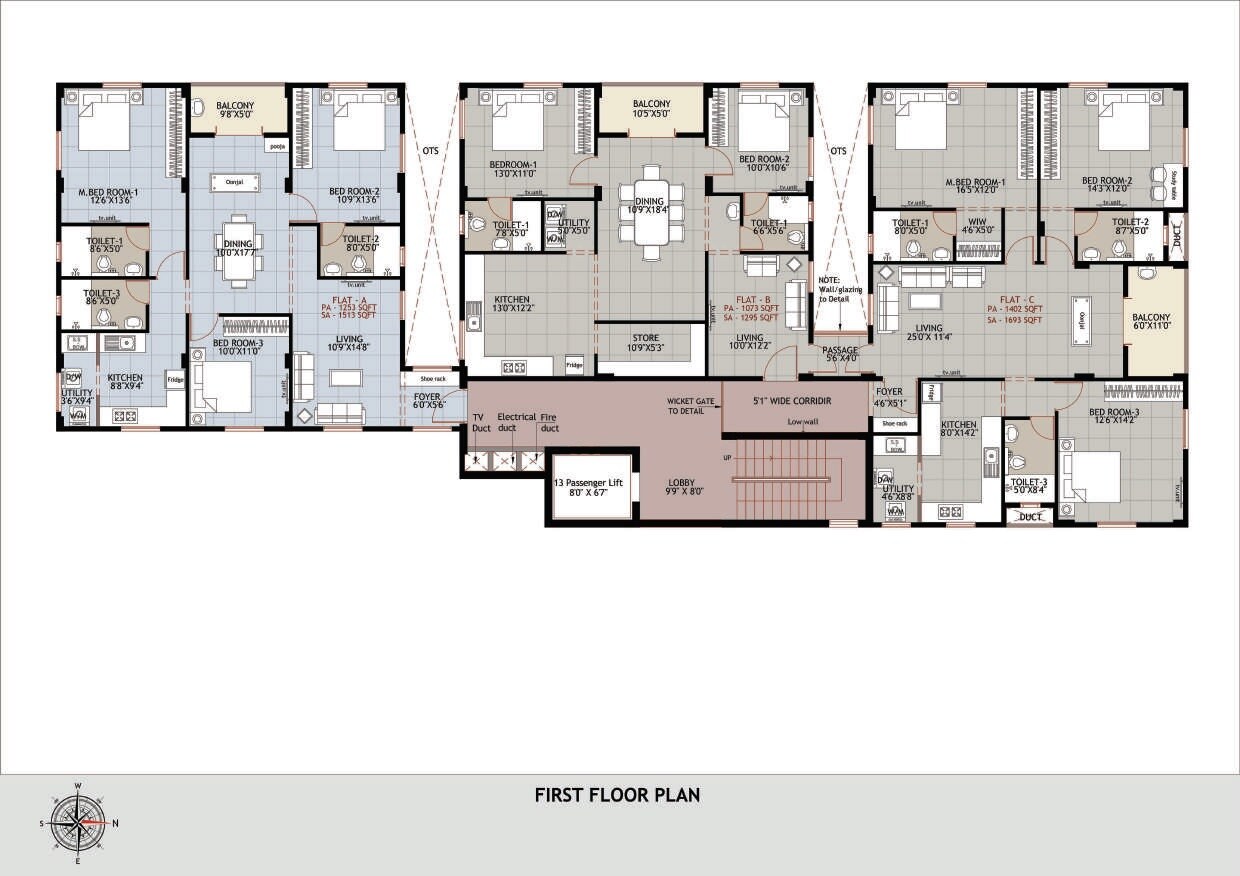 Ramaniyam Purna Krishna Floor Plans