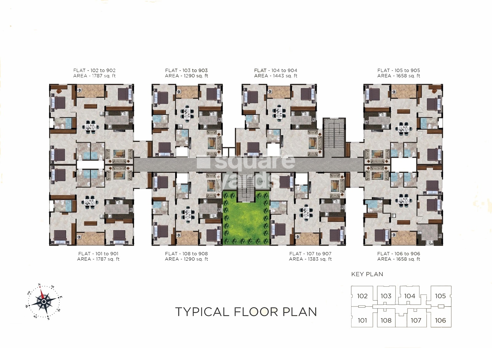 Ramaniyam Senate Floor Plans