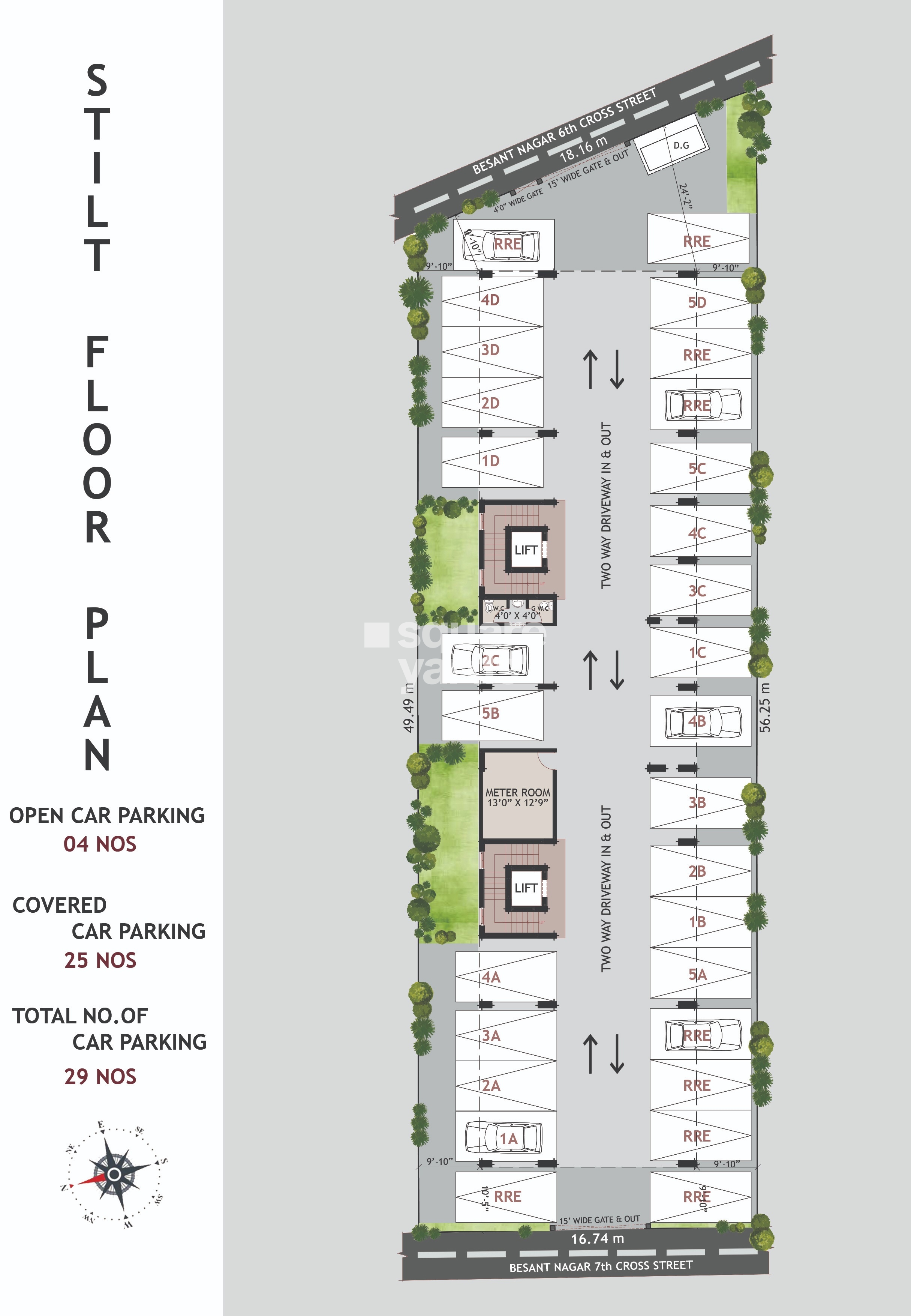 Ramaniyam Summit in Besant Nagar, Chennai @ 1.74 Cr - Floor Plans ...