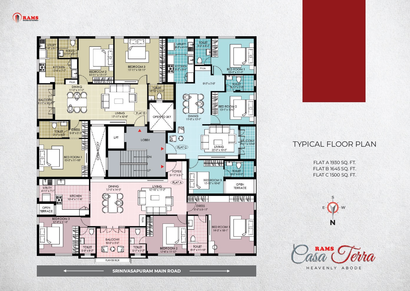 Rams Casa Terra Floor Plans