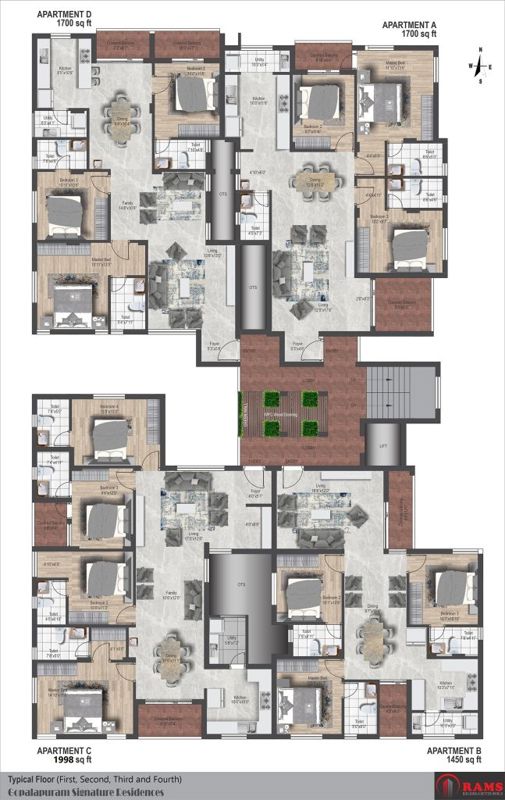 Rams Foliage Floor Plans