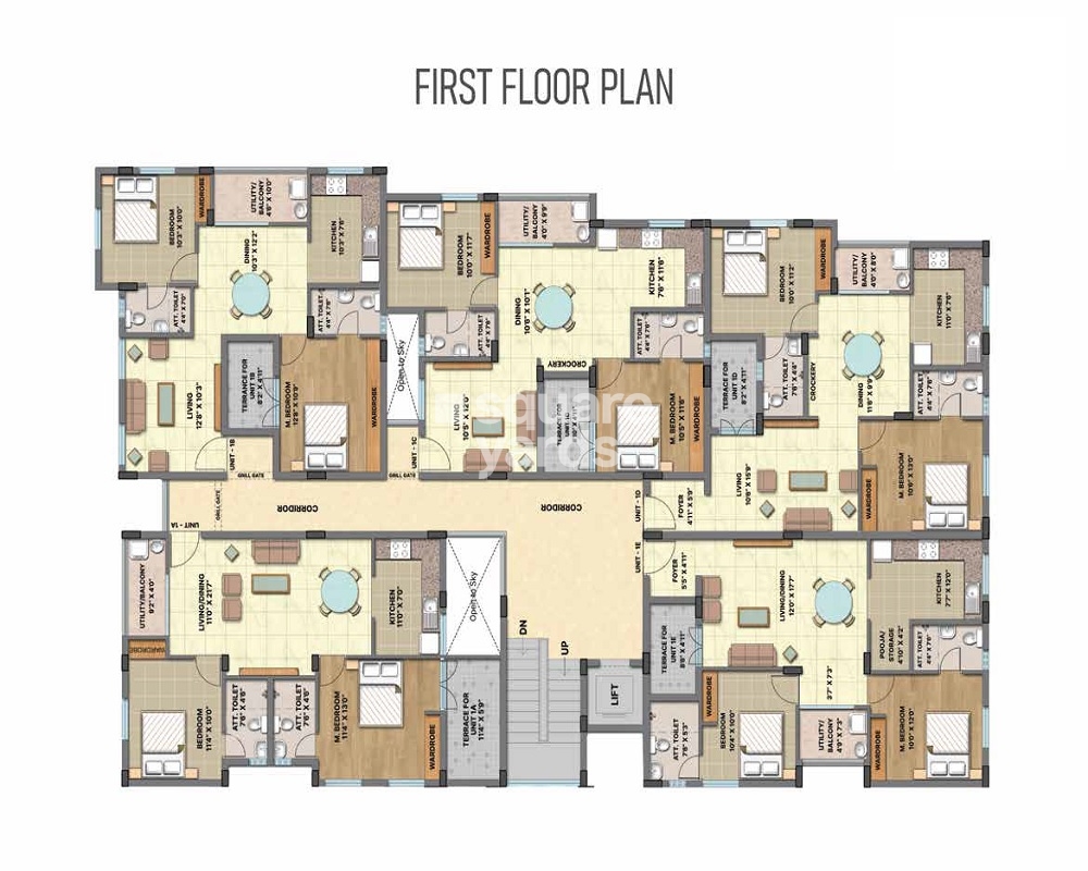 RLD Triveni Floor Plans