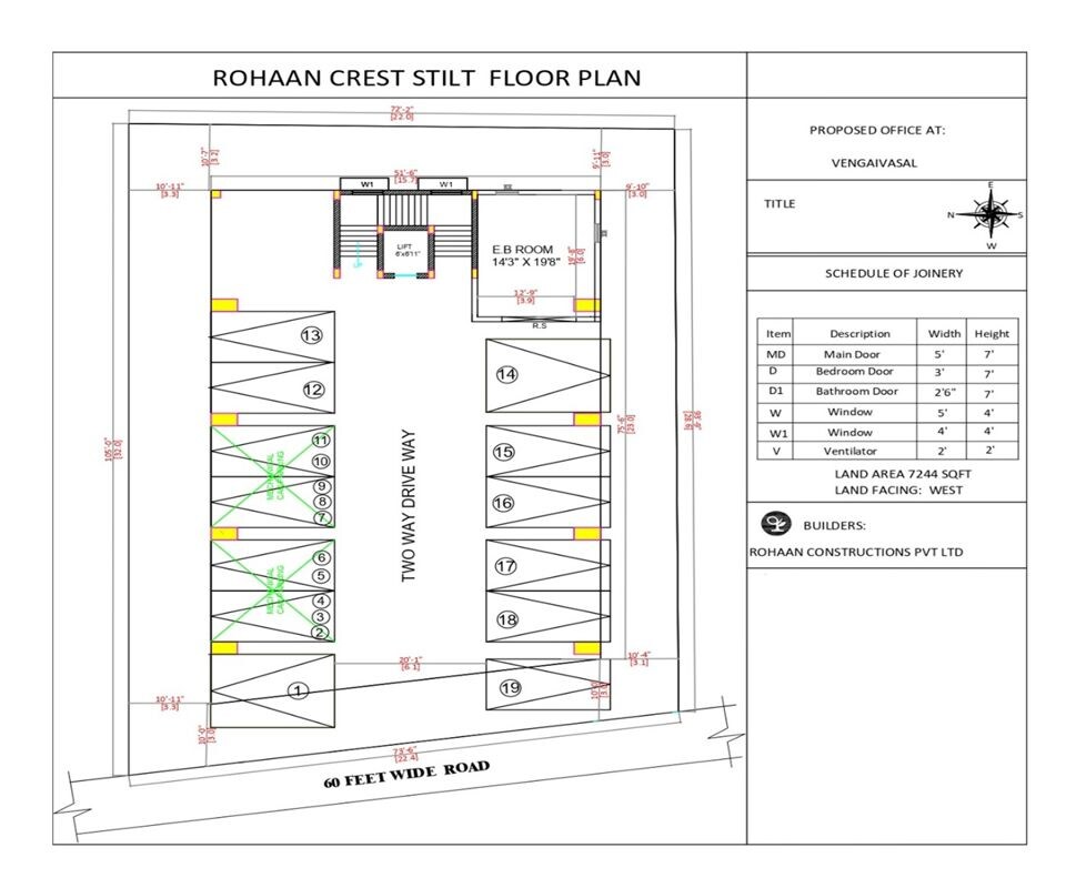 Rohaan Crest Floor Plans