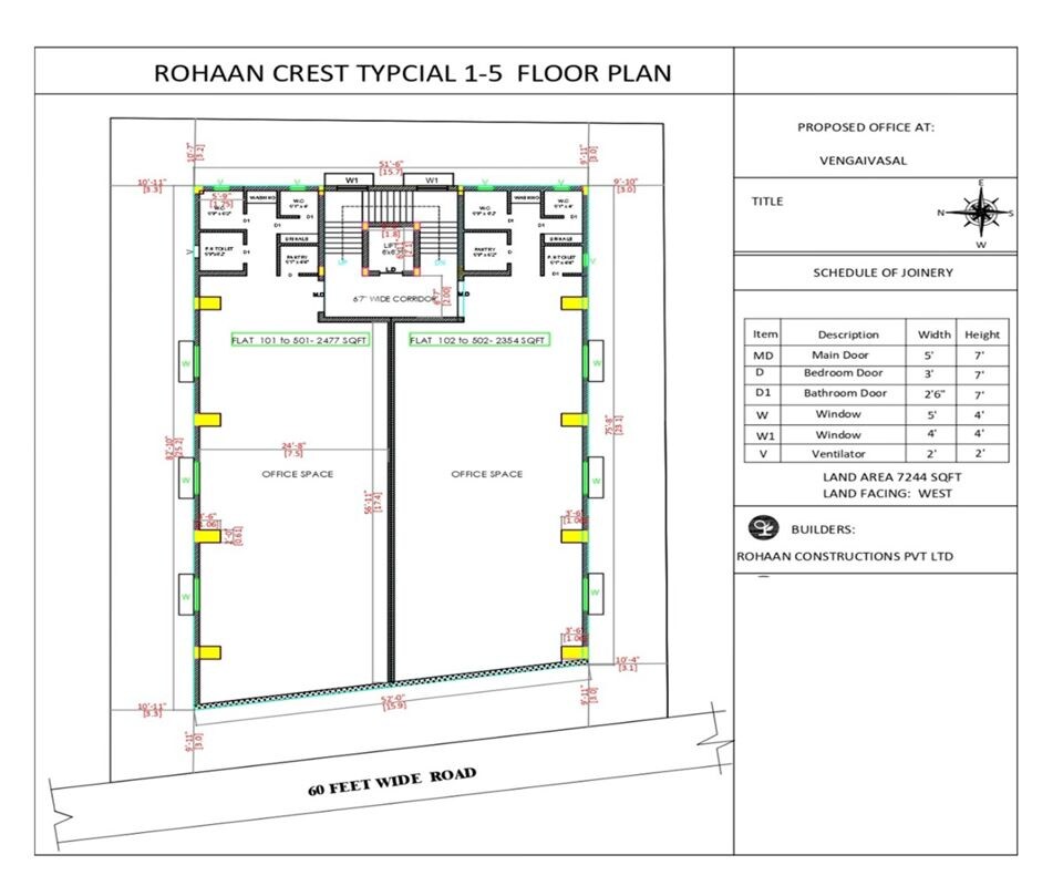 Rohaan Crest Floor Plans