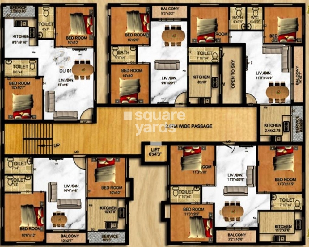 Rohaan Cypress Floor Plans