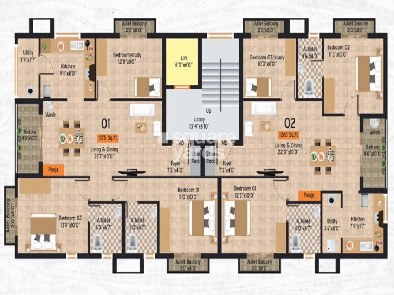 Rohini Mayfair Floor Plans 3