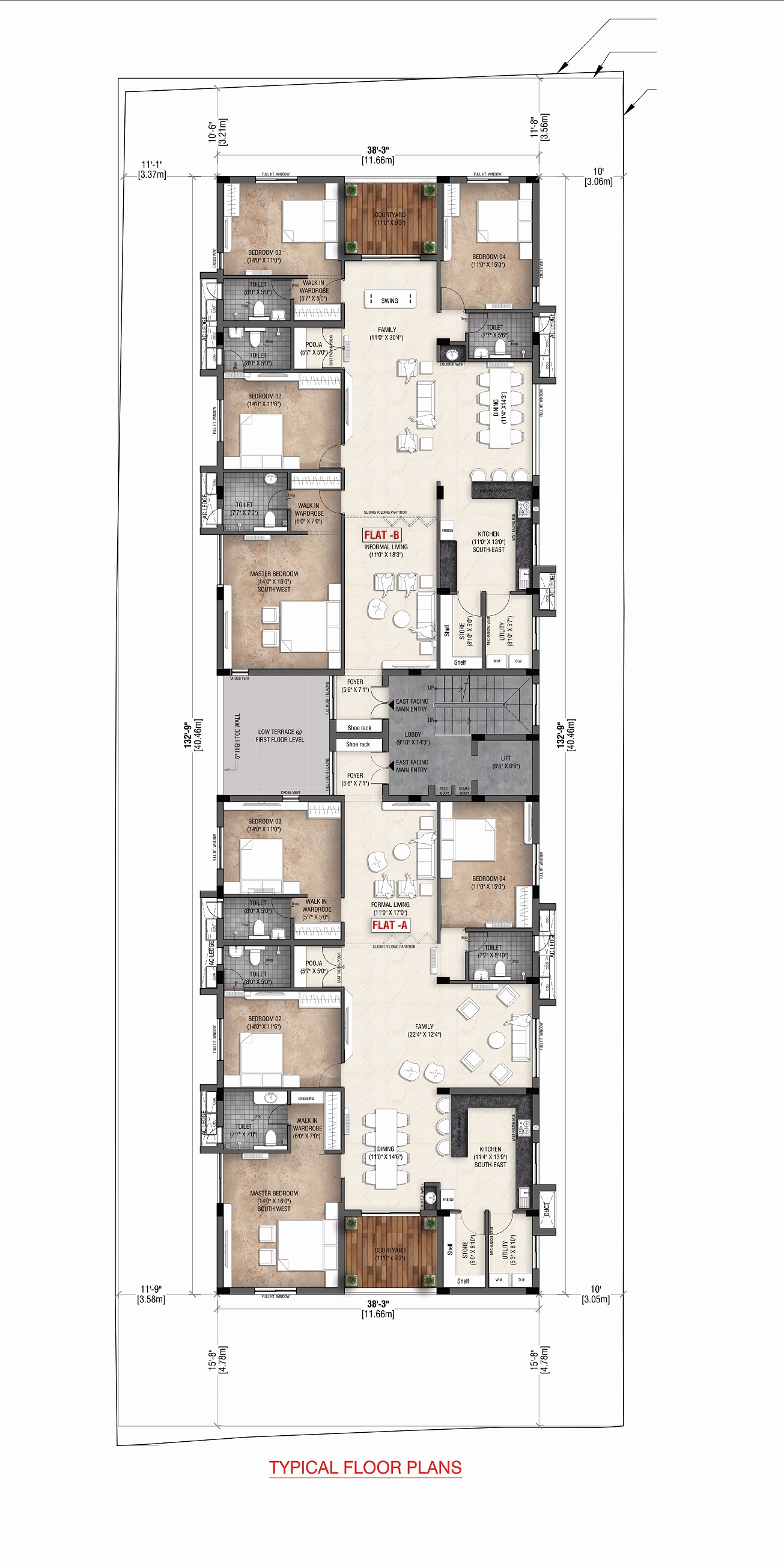 Rohini The Master Piece Floor Plans