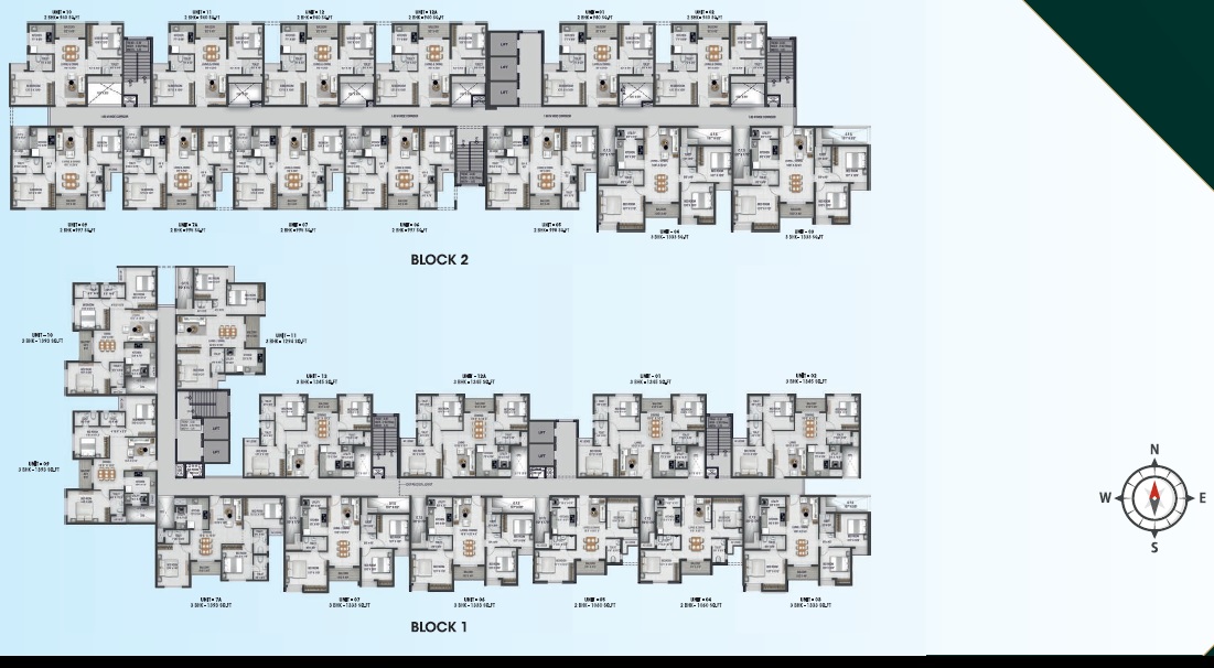 Ruby Courtyard Floor Plans