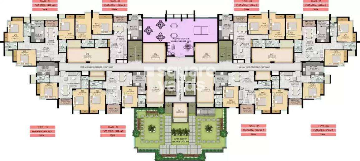 ruby royal tower master plan image5