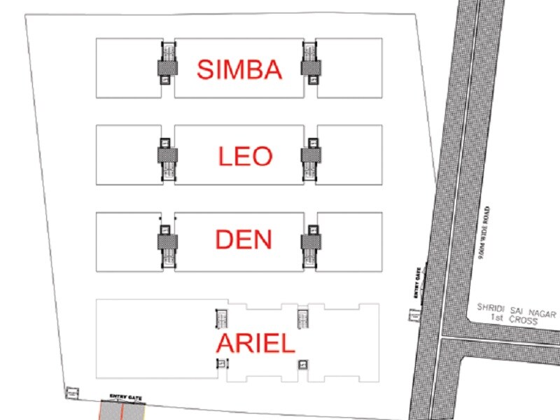 Russel-Lions-Gate_a street sign with a number on it