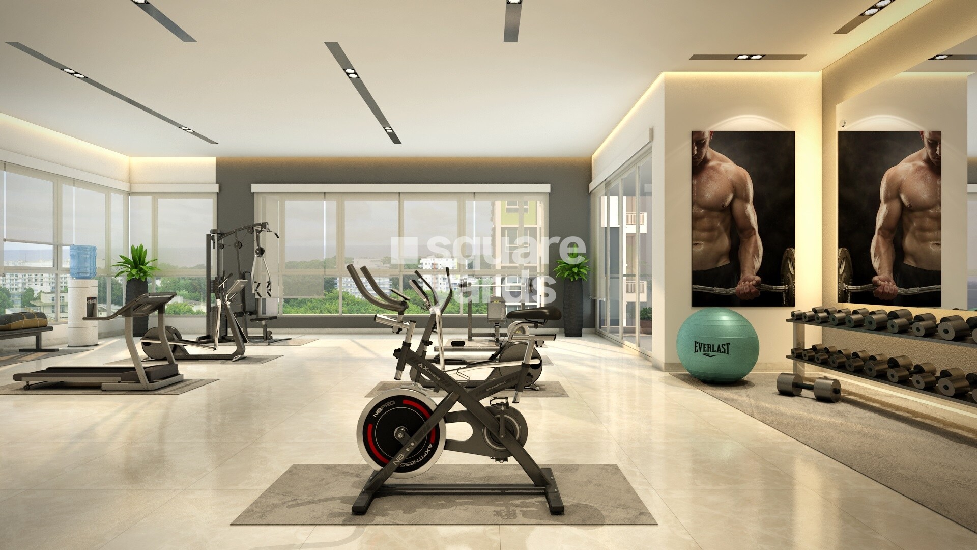 RWD Grand Corridor Gymnasium Image