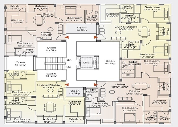 Sekaran Brighton Floor Plans