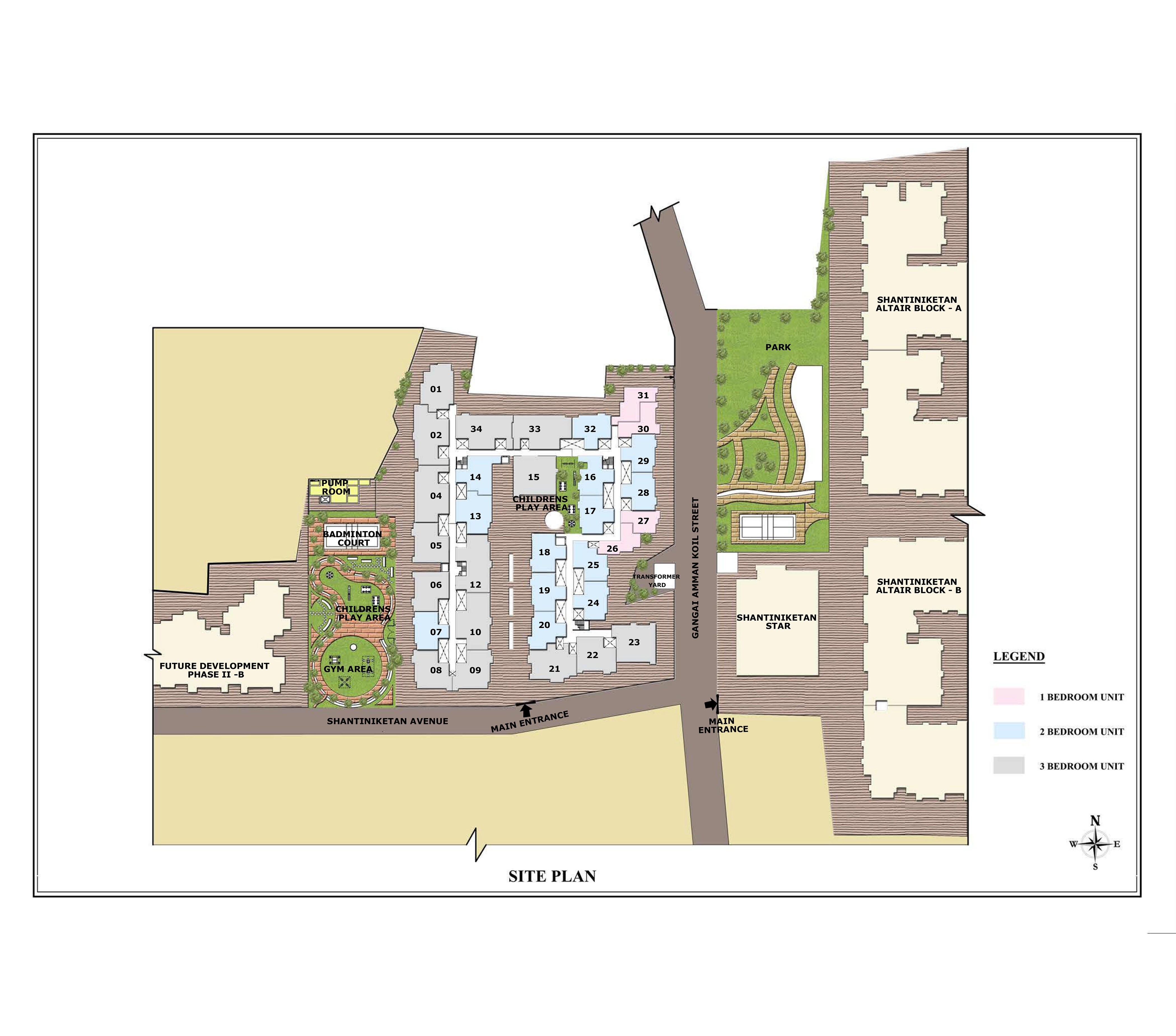 Shantiniketan Vega Master Plan 1