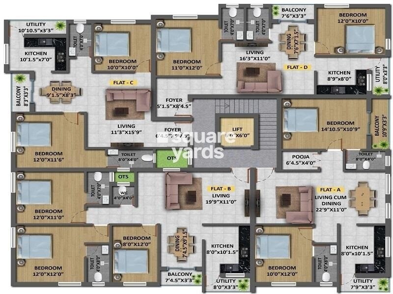 Shree Aaditri Floor Plans