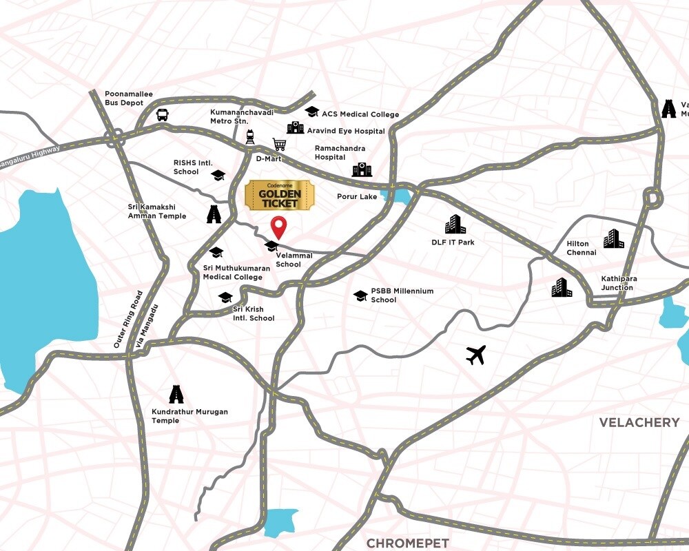 Shriram 122 West Location Image