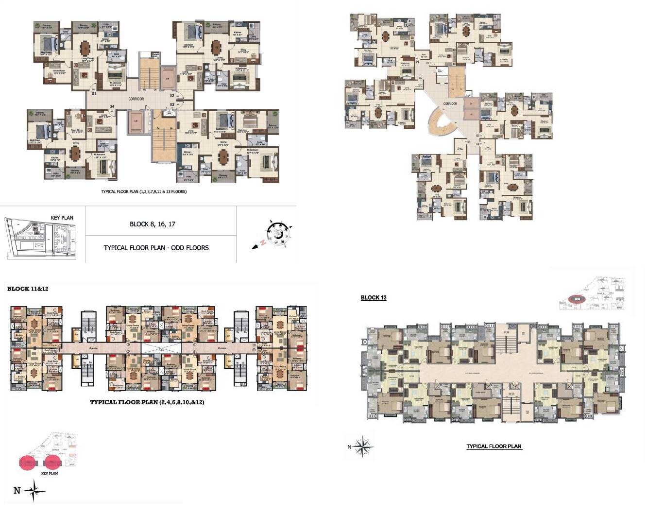 Shriram Park 63 Floor Plans