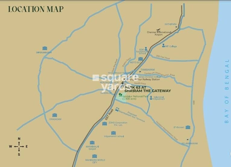 Shriram Park 63 Location Image