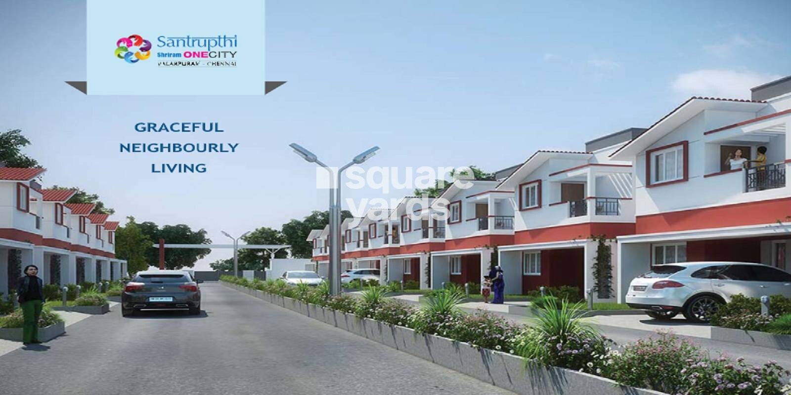 Shriram Santrupthi residential project in Valarpuram